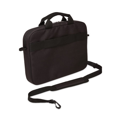 Advantage Laptop Attache, Fits Devices Up To 14", Polyester, 14.6 X 2.8 X 13, Black