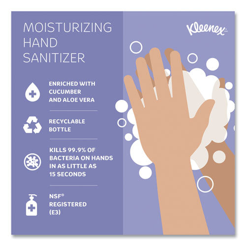 Super Moisturizing Foam Hand Sanitizer, 1,000 Ml Refill, Unscented, 6/carton