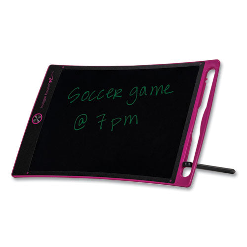 Jot 8.5 Reusable Writing Tablet, 8.5" Lcd Screen, 6.75" X 0.62" X 10.37", Pink/black