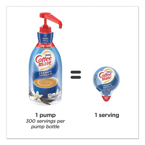 Liquid Coffee Creamer, French Vanilla, 1500ml Pump Bottle