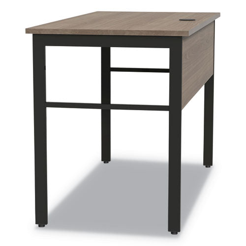 Urban Series Desk Workstation, 47.25" X 23.75" X 29.5", Natural Walnut