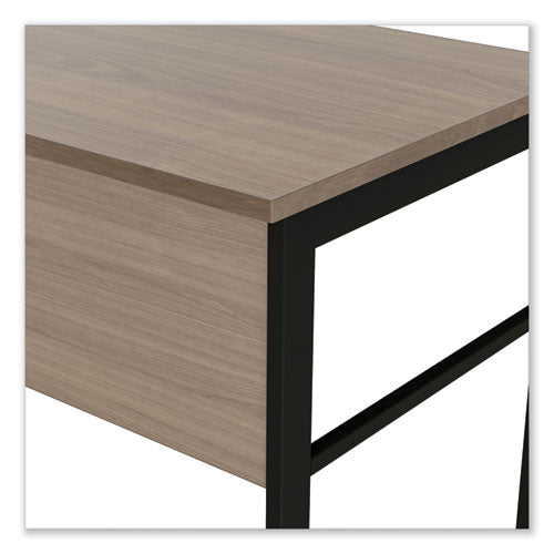 Urban Series Desk Workstation, 47.25" X 23.75" X 29.5", Natural Walnut