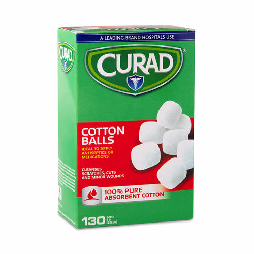 Sterile Cotton Balls, 1", 130/box