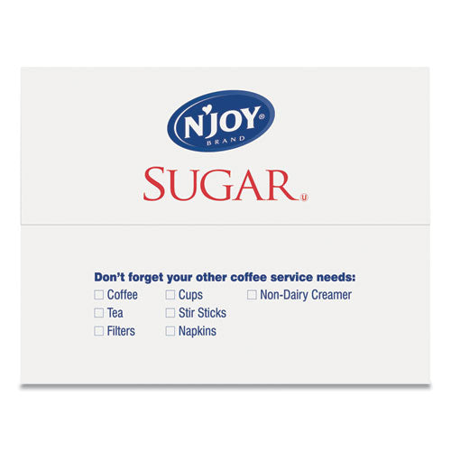 Sugar Packets, 0.1 Oz, 2,000 Packets/box