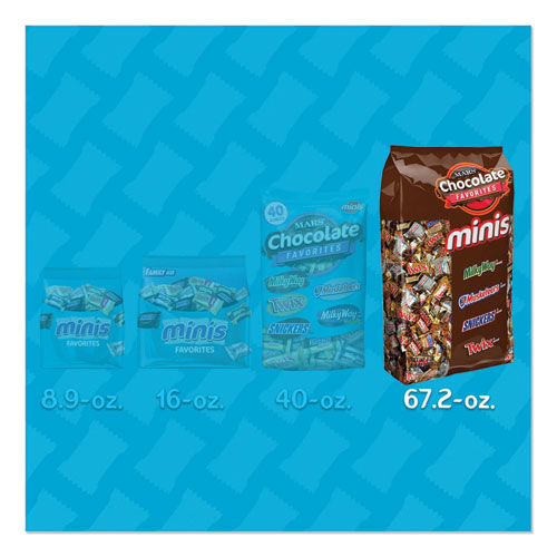 Minis Size Variety Pack, Assorted, 4 Lb