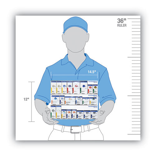 Smartcompliance Retrofit Grids, 260 Pieces, Plastic Case