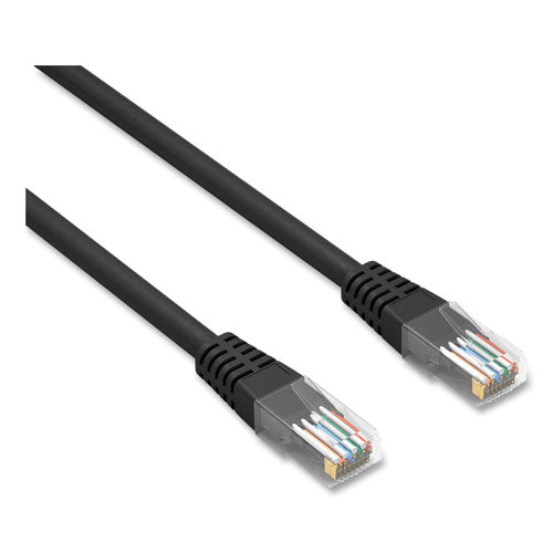 Cat6 Patch Cable, 100 Ft, Black