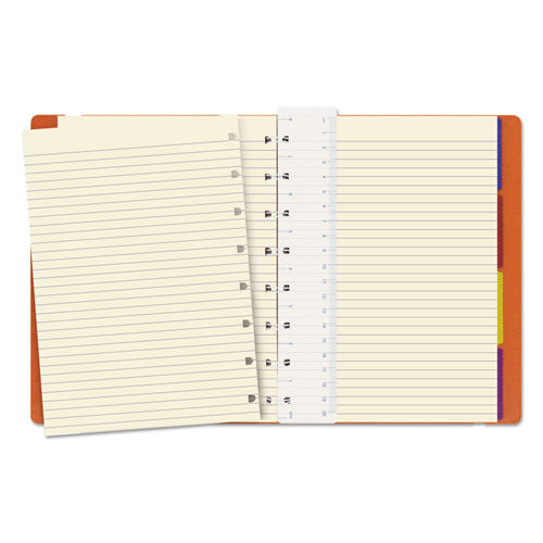 Notebook, 1-subject, Medium/college Rule, Orange Cover, (112) 8.25 X 5.81 Sheets