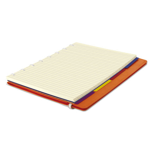 Notebook, 1-subject, Medium/college Rule, Orange Cover, (112) 8.25 X 5.81 Sheets