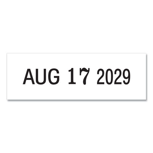 Self-inking Date Stamp, 5 Years, 1" X 0.38", Black Ink