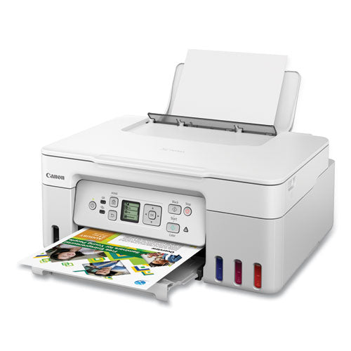 Pixma G3270 Wireless Megatank All-in-one Printer, Copy/print/scan, White