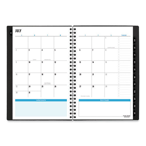 Academic Year Customizable Student Weekly/monthly Planner, 8.5 X 6.75, 12-month (july To June), 2023 To 2024