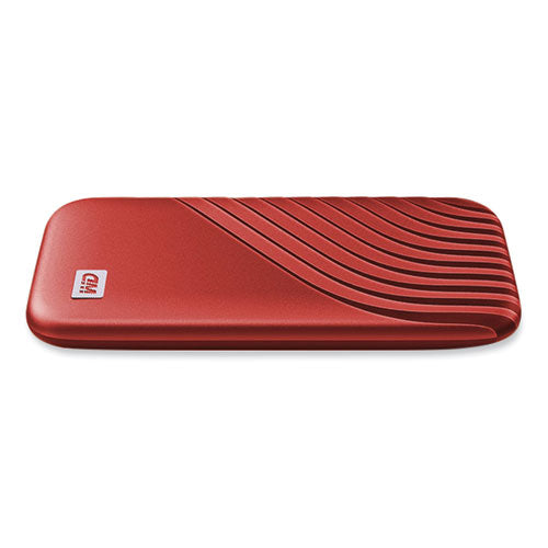 My Passport External Solid State Drive, 2 Tb, Usb 3.2, Red