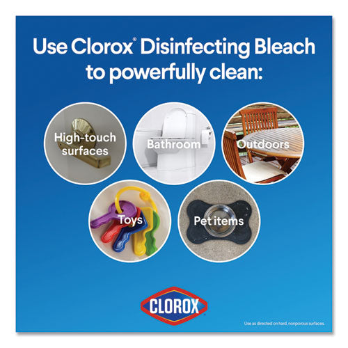 Regular Bleach With Cloromax Technology, 81 Oz Bottle, 6/carton