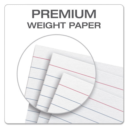 Ruled Index Cards, 3 X 5, White, 100/pack