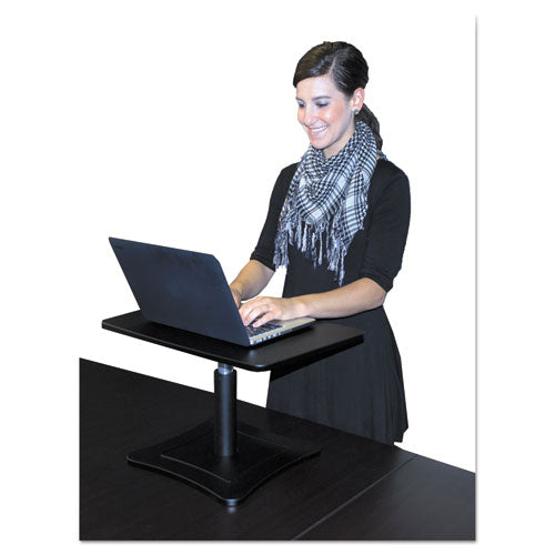 Dc230 Adjustable Laptop Stand, 21" X 13" X 12" To 15.75", Black, Supports 20 Lbs