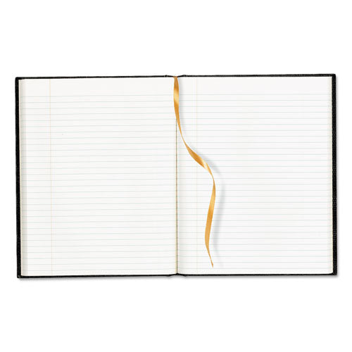 Executive Notebook With Ribbon Bookmark, 1-subject, Medium/college Rule, Blue Cover, (75) 11 X 8.5 Sheets