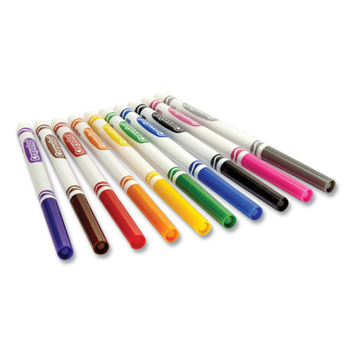 Fine Line 200-count Classpack Non-washable Marker, Fine Bullet Tip, Assorted Colors, 200/box