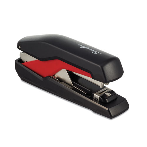 Omnipress So60 Heavy-duty Full Strip Stapler, 60-sheet Capacity, Black/red