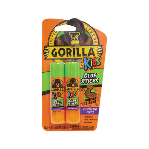 School Glue Sticks, 0.21 Oz/stick, Dries Clear, 12 Sticks/box