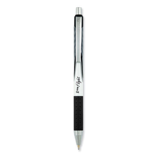 Z-grip Flight Ballpoint Pen, Retractable, Bold 1.2 Mm, Assorted Ink And Barrel Colors, 36/pack