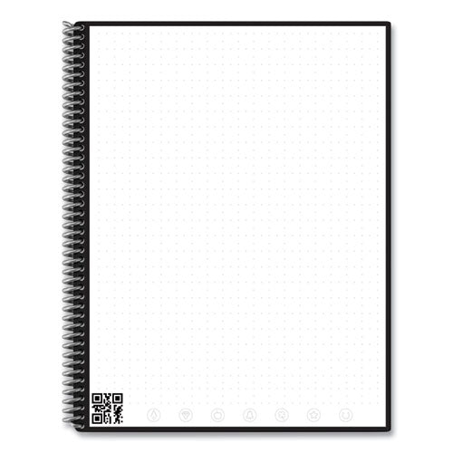 Core Smart Notebook, Dotted Rule, Red Cover, (16) 11 X 8.5 Sheets