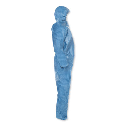 A20 Breathable Particle Protection Coveralls, X-large, Blue, 24/carton