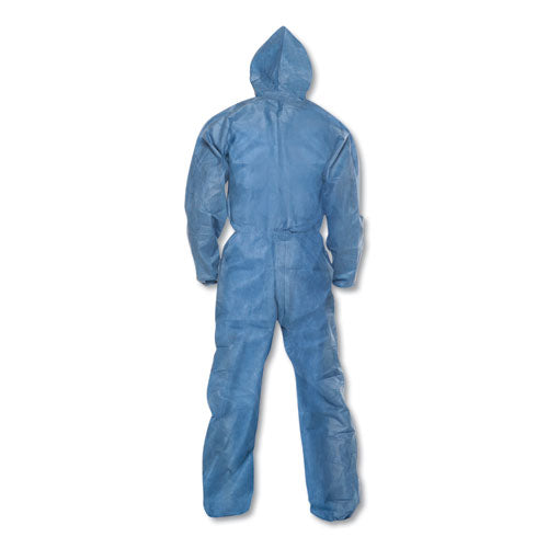 A20 Breathable Particle Protection Coveralls, X-large, Blue, 24/carton