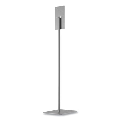 Hand Sanitizer Station Stand, 12 X 16 X 54, Silver