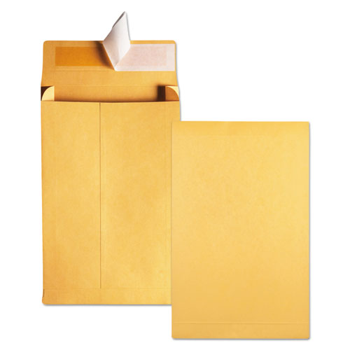 Redi-strip Kraft Expansion Envelope, #10 1/2, Square Flap, Redi-strip Adhesive Closure, 9 X 12, Brown Kraft, 25/pack