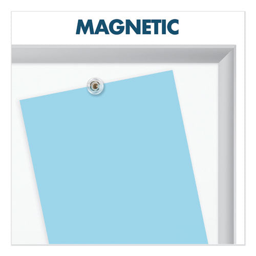 Classic Series Porcelain Magnetic Dry Erase Board, 36 X 24, White Surface, Silver Aluminum Frame