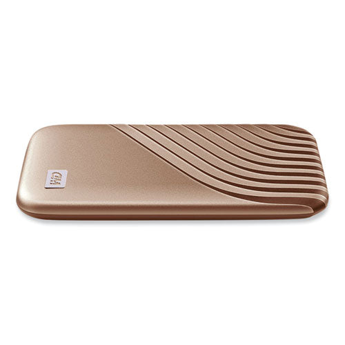 My Passport External Solid State Drive, 2 Tb, Usb 3.2, Gold