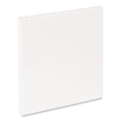 Slant D-ring View Binder, 3 Rings, 0.5" Capacity, 11 X 8.5, White