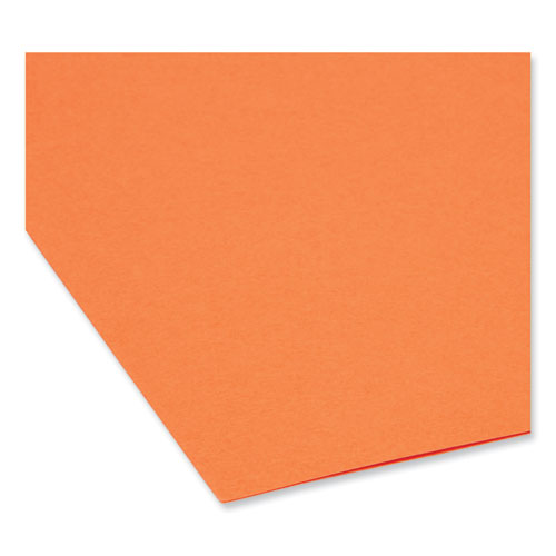 Reinforced Top Tab Colored File Folders, 1/3-cut Tabs: Assorted, Letter Size, 0.75" Expansion, Assorted Colors, 100/box