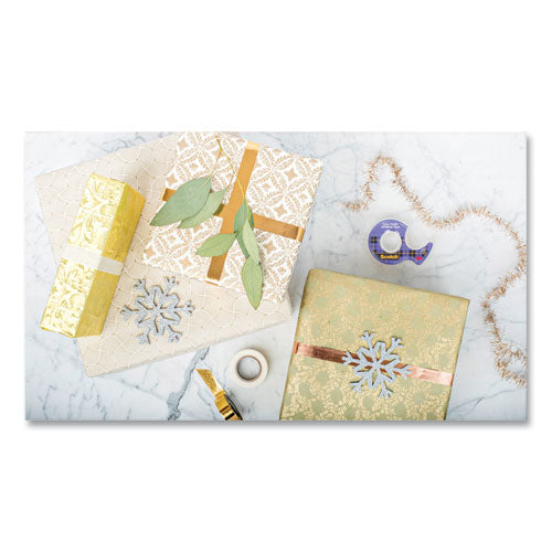 Holiday Gift Wrapping Pack, Assorted Tapes Plus Scissors/kit