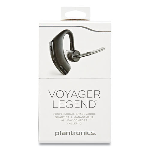 Voyager Legend Monaural Over The Ear Bluetooth Headset, Black