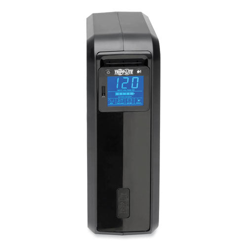 Smartpro Lcd Line-interactive Ups Avr Tower, 8 Outlets, 1,000 Va, 1,038 J