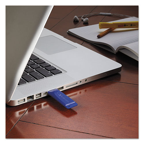 Classic Usb 2.0 Flash Drive, 32 Gb, Blue