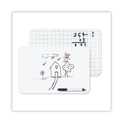 Dry Erase Lap Board, 11.88 X 8.25, White Surface