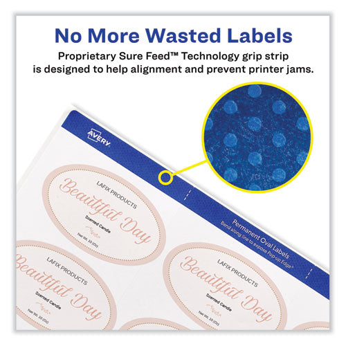 Laser/inkjet Media Labels, Inkjet/laser Printers, 2 X 3.3, White, 8 Labels/sheet, 25 Sheets/pack