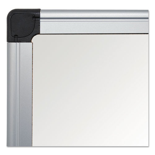 Porcelain Value Dry Erase Board, 24 X 36, White Surface, Silver Aluminum Frame