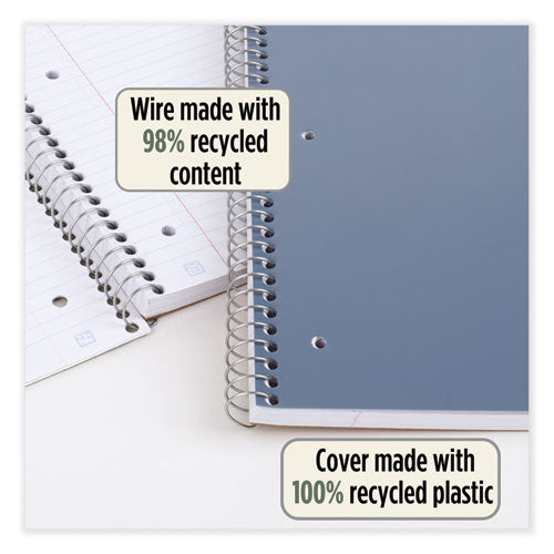 Recycled Notebook, 1 Subject, Medium/college Rule, Randomly Assorted Cover, 11 X 8.5 Sheets