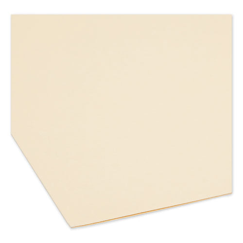 Top Tab Fastener Folders, 1/3-cut Tabs: Assorted, 0.75" Expansion, 2 Fasteners, Letter Size, Manila Exterior, 50/box