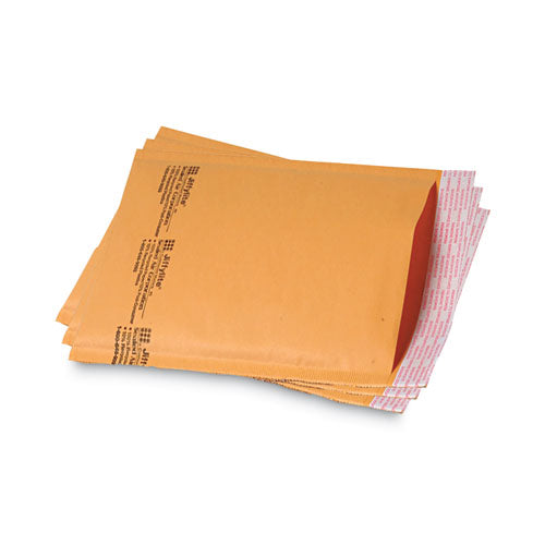 Jiffy Padded Mailer, #4, Paper Padding, Self-adhesive Closure, 9.5 X 14.5, Natural Kraft, 100/carton