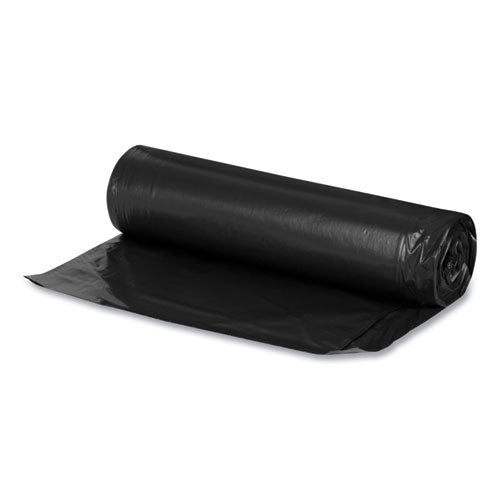 Recycled Low-density Polyethylene Can Liners For Slim Jim Containers, 23gal, 1mil, 28" X 45", Clear,15 Bags/roll, 10 Rolls/ct