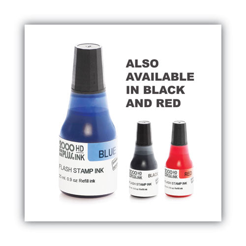 Pre-ink High Definition Refill Ink, Blue, 0.9 Oz Bottle, Blue