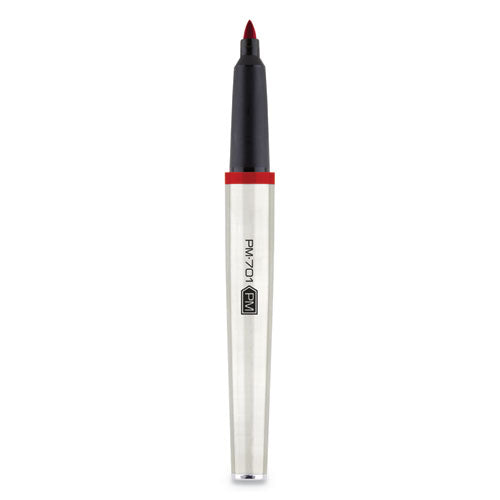 Pm-701 Permanent Marker, Medium Bullet Tip, Red