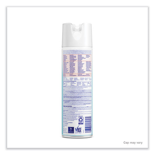 Disinfectant Spray, Crisp Linen, 19 Oz Aerosol Spray, 12/carton