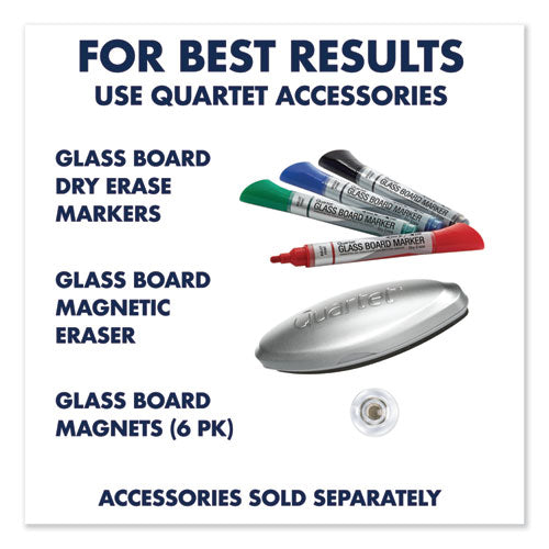 Infinity Glass Marker Board, 72 X 48, Frosted Surface