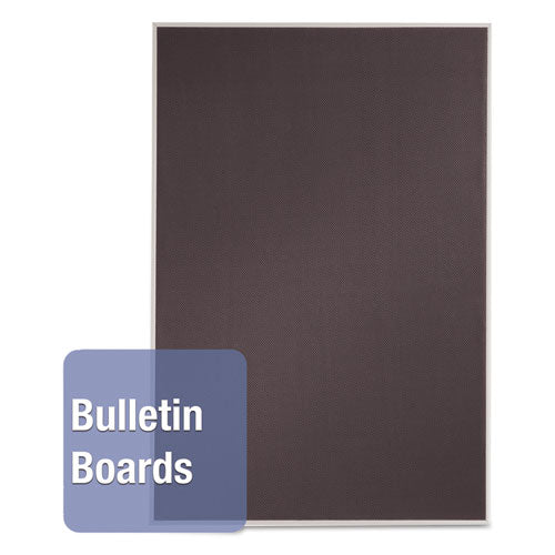 Matrix Employee In/out Board, Up To 36 Employees, 34 X 23, White Surface, Silver Aluminum Frame